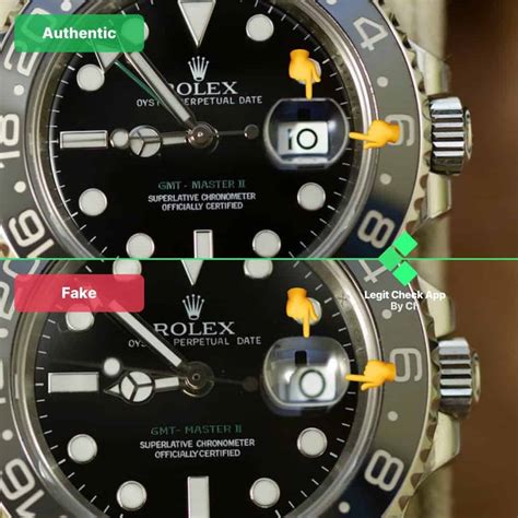 riconoscere rolex gmt falso|how to check for rolex.